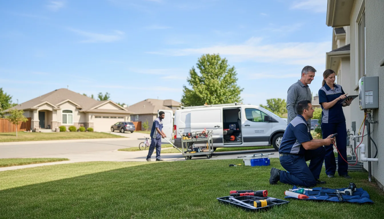 Tankless water heater service in Virginia, MN